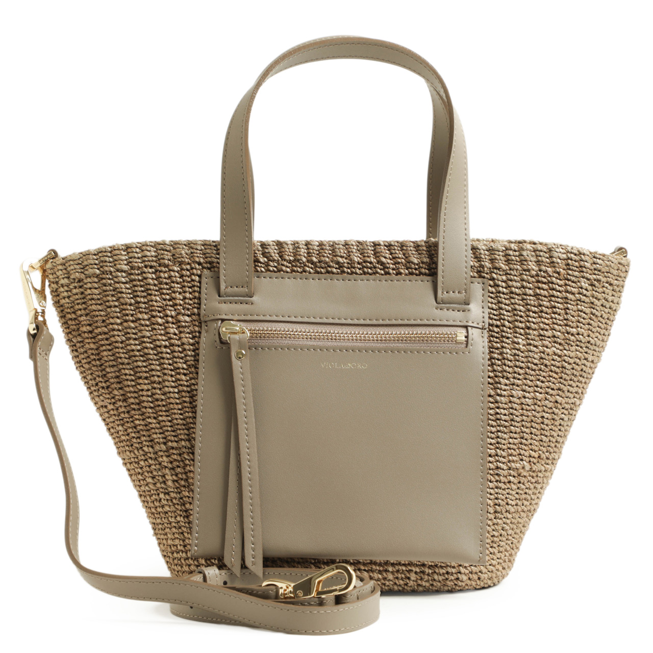 VIOLAd'ORO ヴィオラドーロ バッグ かご ハンド ショルダー